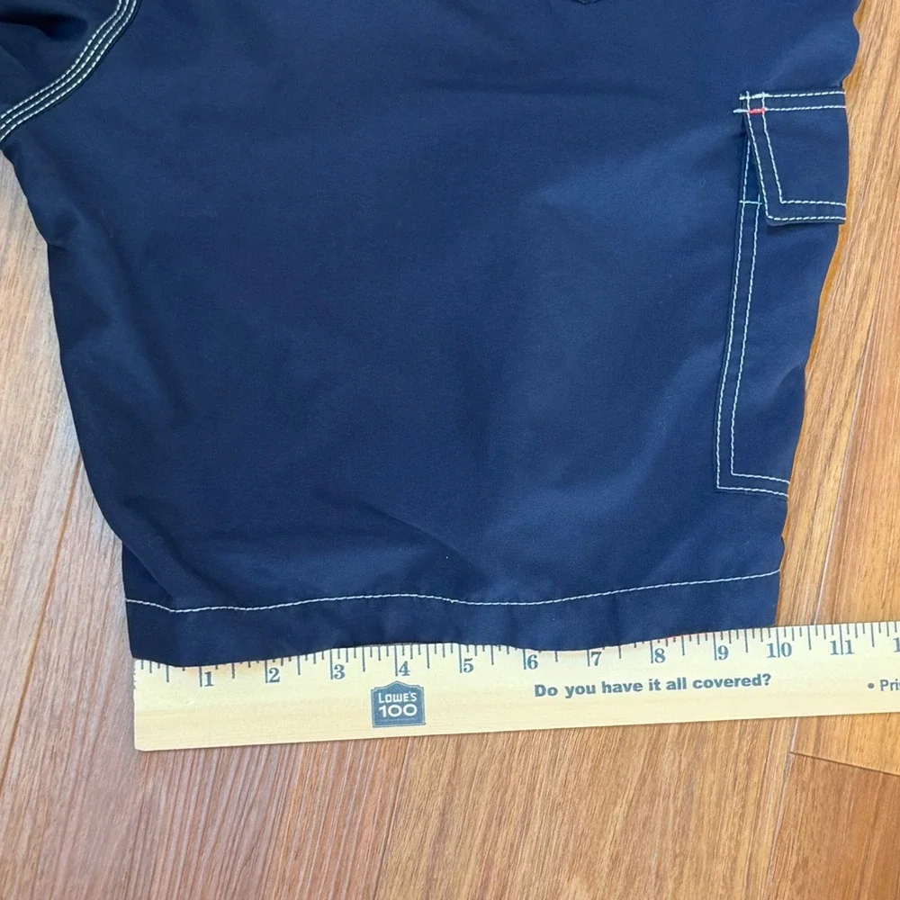 Tommy Hilfiger Blue Swim Trunk Shorts Men's Size Large
